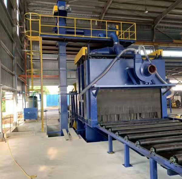 卧式抛丸机 卧式抛丸机