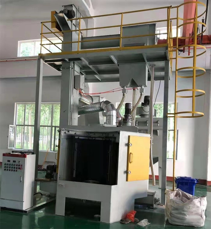 转台式抛丸机 转台式抛丸机